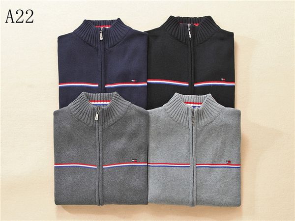 

new luxury cardigan men's cardigan sweater zipper sweater warm wool designers sweatshirt autumn and winter casual hoodie, White;black