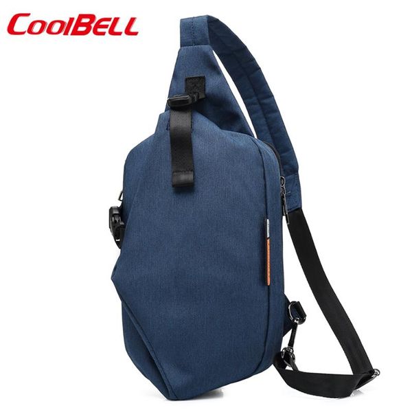 

men's chest bag, messenger bag, waterproof shoulder small personal shoulder anti-theft bag