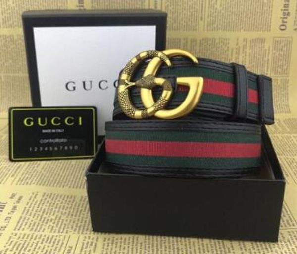

designers belts mens belts leather business belt buckles belt black strap big gold buckle womens belt gift box, Black;brown
