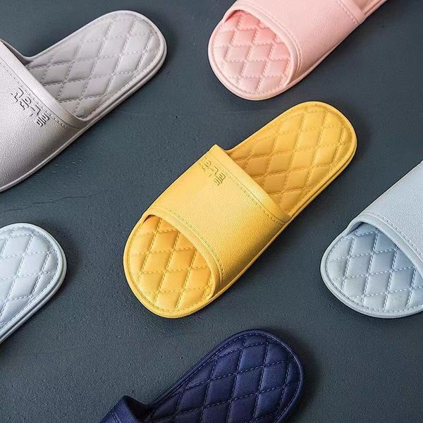 

2020 японский стиль в помещении бытовой тапочки женщины мужчины отель домой ванная комната прохладно шлепанцы, Black;grey