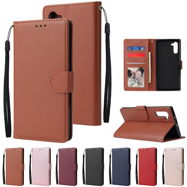 

leather case for samsung galaxy note 10 9 8 s10 s9 s8 plus s7 s6 edge flip wallet case for samsung j3 j5 j7 2017 j4 j6 j8 2018