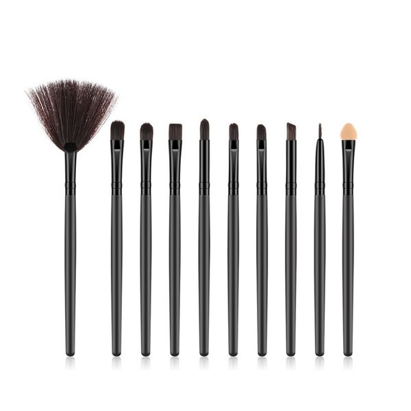 

b makeup brush 10/15pcs eye makeup brush set eyeshadow eyebrow eyelash fan tools--i