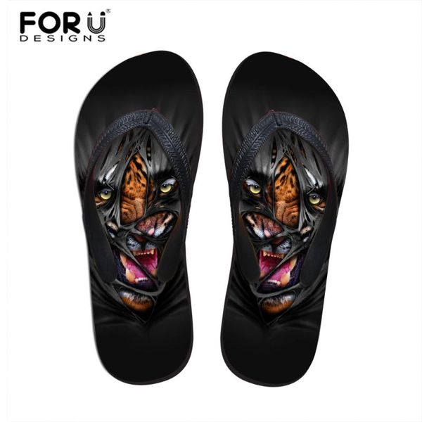 

forudesigns casual slippers men summer camouflage flip flops shoes sandals slipper indoor & outside flip-flops zapatillas hombre, Black