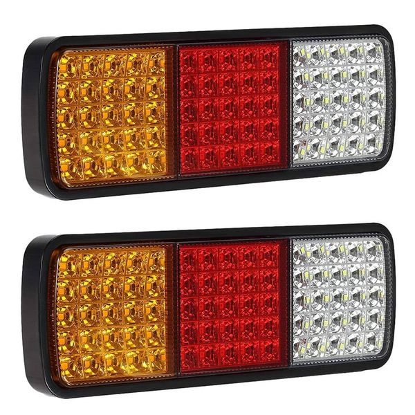 

75 led truck tail light bar waterproof 12v turn signal brake reverse running lights taillight ip67(one pair