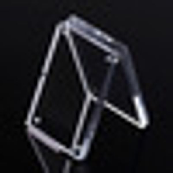 

small-tanding clear acrylic magnetic picture/p poster display frame