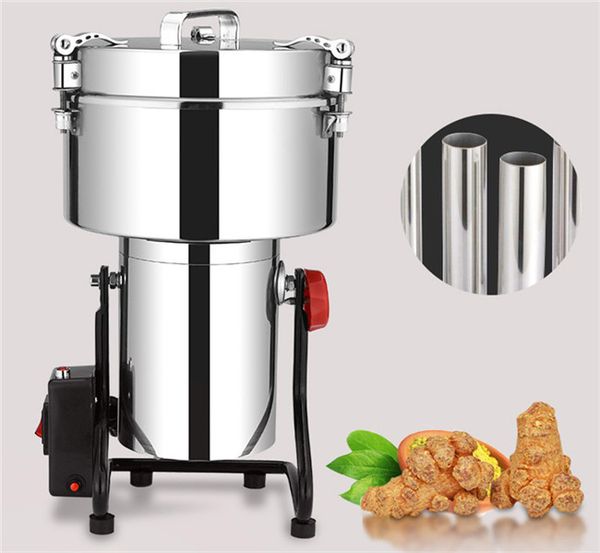 

beijamei wholesale 4500g electric pepper grinder machine multifunction commercial sesame/rice/ pepper/ chili powder grinding machine