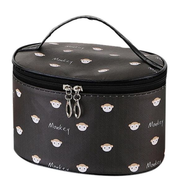 

women's travel cosmetic bags simple diamond lattice zipper makeup bags organizer large capacity toiletry bag make up case @c28