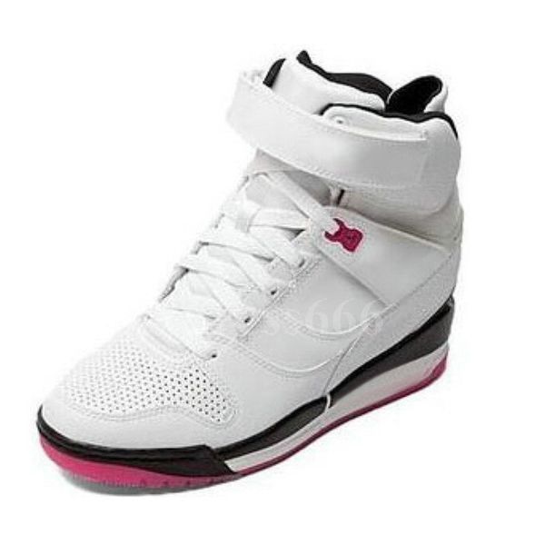 

black/peach,height increasing shoes fashion revolution sky hi elevator shoes women air revolution sky hi all black, Black;white