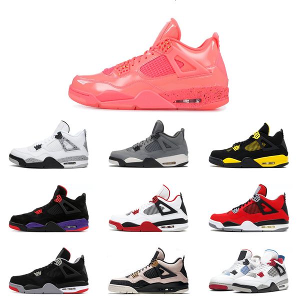 

men basketball shoes what the bred 4 4s fiba silt red tattoo raptors laser black gum cat mens trainers athletic oreo sports sneakers