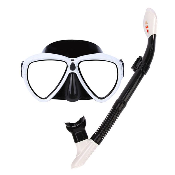 

professional scuba diving mask silicone mask snorkel anti-fog diving snorkel full dry tube underwater swimming equipment