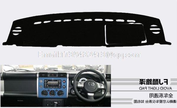 

for fj cruiser 2006 2007 2008 2009 2010 2011 2013 2014 2015 2016 dashmats car-styling accessories dashboard cover rhd