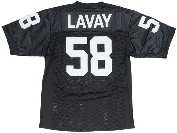 

Any Given Sunday Football Jersey Luther Shark Lavay Movie Black