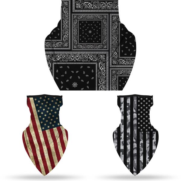 

bghu6 e bandana face anti outdoor breathable er scarf dust cycling mask magic scarf protective masks, Black