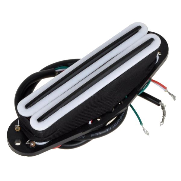 

dual rail pickup black for st electric guitars parts