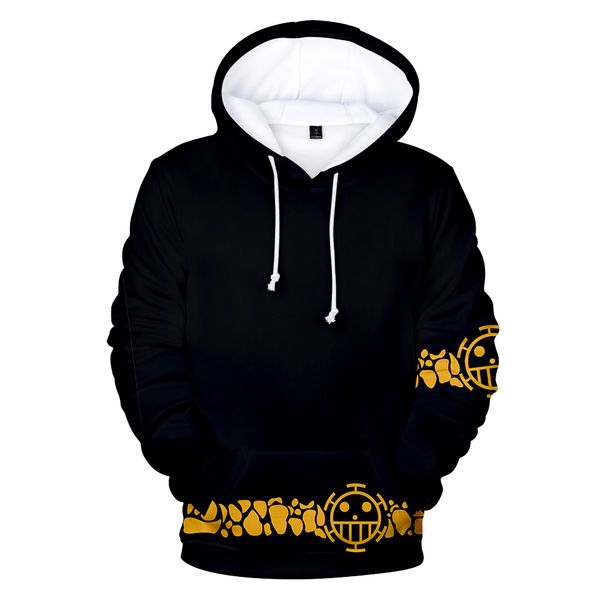 

black 3d hoodies 3d print one piece hoodie men sweatshirt women harajuku sweatshirt casual anime hoodies clothes top