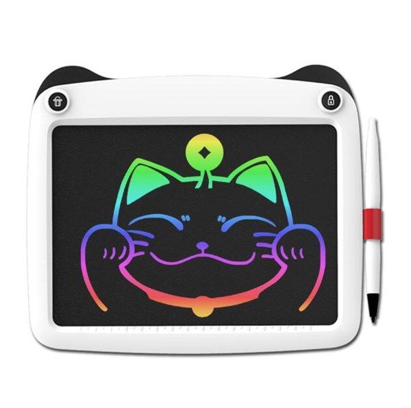 

colorful 9 inch panda portable lcd writing tablet electronic notepad drawing graphics tablet board memo pad stylus pen/ cr2020 battery