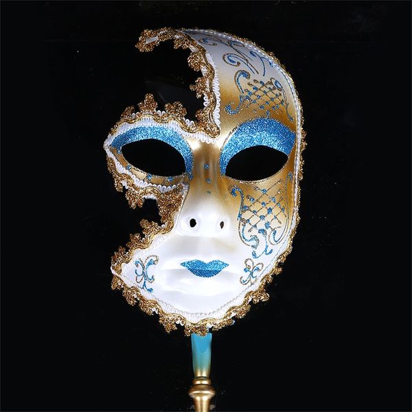 

1 pcs new halloween masquerade mask christmas half face mask party trinkets mysterious masquerade 6 colors optional