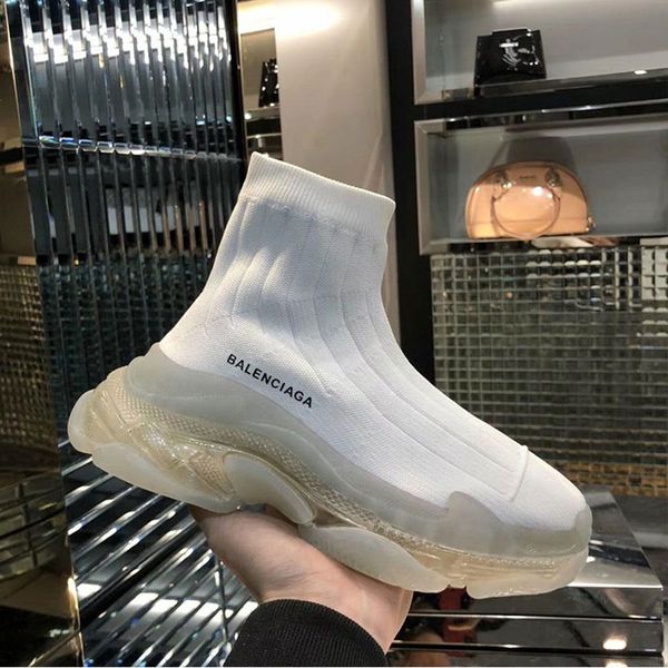 

носки bootstriple-sairknitmidsock 19 мужчины и женщины дышащие носки кроссовки повседневная тенденция кристалл яркий мартин сапоги 35-45, Black