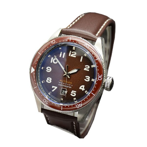 

2019 новейшая керамическая рамка 44MM красный циферблат серебряный корпус автоматические механические напольные мужские часы Tagheuer с красным кожаным ремешком