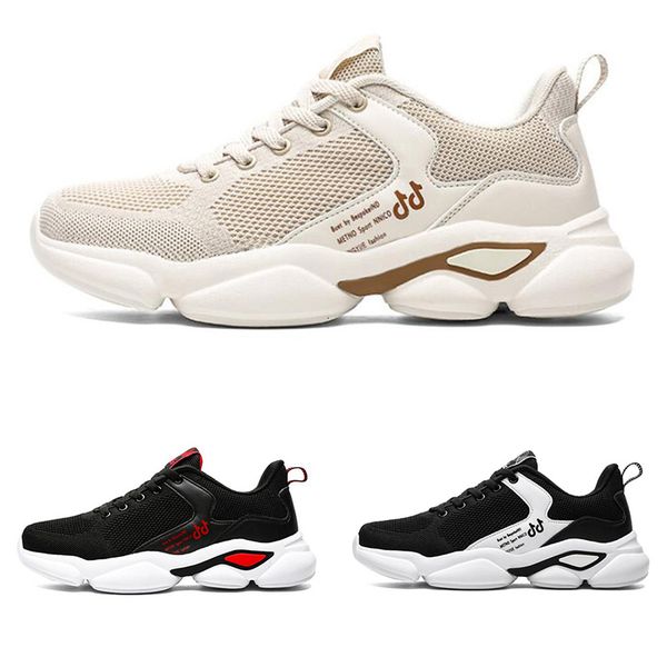 

new men running shoes mens beige outdoor shoes black white split sports sneakers breathable outdoor shoes ing