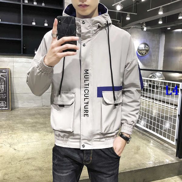

autumn and winter luxury mens jacket designer jacket for men with pockets trend brand casual mens jackets highly quality optionalsd, Black;brown