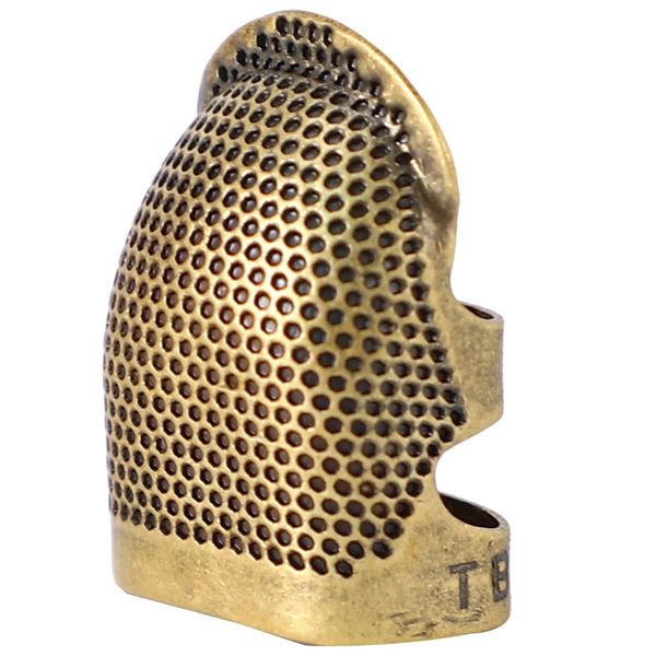 

new sewing thimbles,retro sewing thimble finger protector shield protector fingertip thimble pin needles partner thimbles for se, Black
