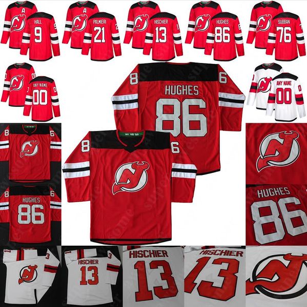 

New Jersey Devils Jersey Dakota Mermis Josh Jacobs Jeremy Groleau Gilles Senn Brandon Baddock Nathan Bastian Jesper Boqvist Mikhail Maltsev