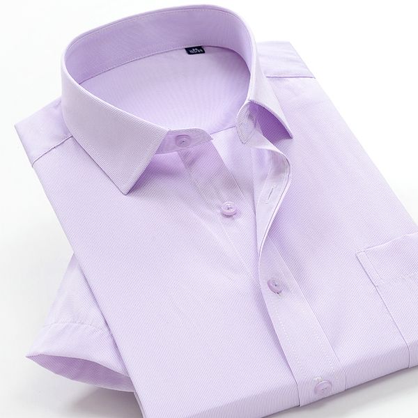 

men's dress shirts short-sleeve formal arrival uniform summer cotton fashion super large shirt plus size - 9xl10xl 39-50, White;black