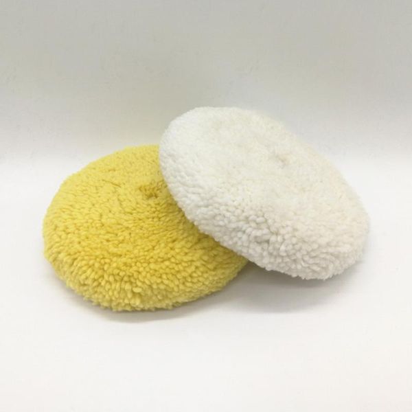 

m16 wool polishing buffing waxing pad wheel double side polished pads glaze buffer for car auto wax polish pad tool a30