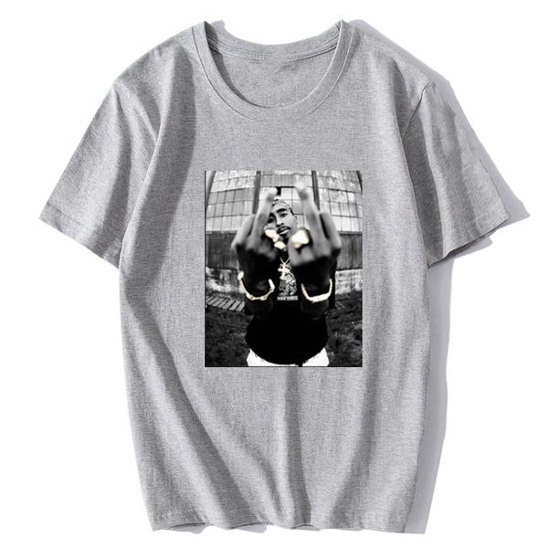 

1pc tupac shakur casual street wear mens fashion hiphop rap star cool t-shirt short sleeve cotton tee vintage t shirt, White;black