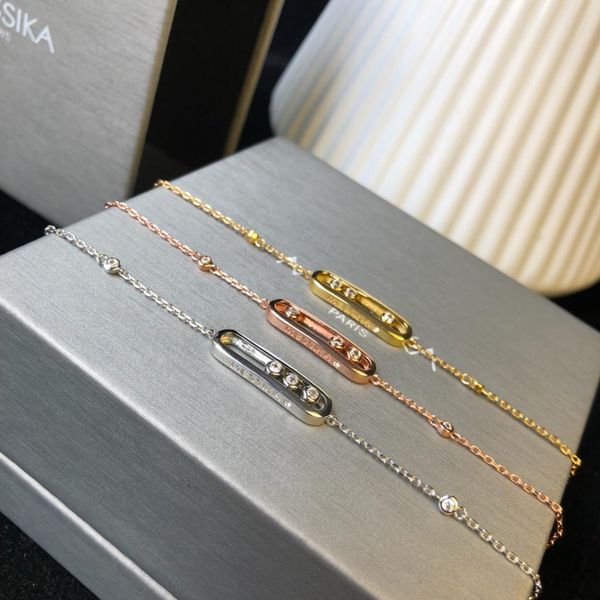 

Дизайнерский Браслет-Скользящее Ожерелье 2019 Роскошные Модные Аксессуары 18-карат