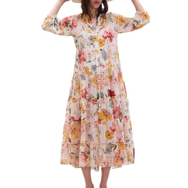 

2pcs/set women summer chiffon floral print dress fashion spaghetti strap lining, Black;gray