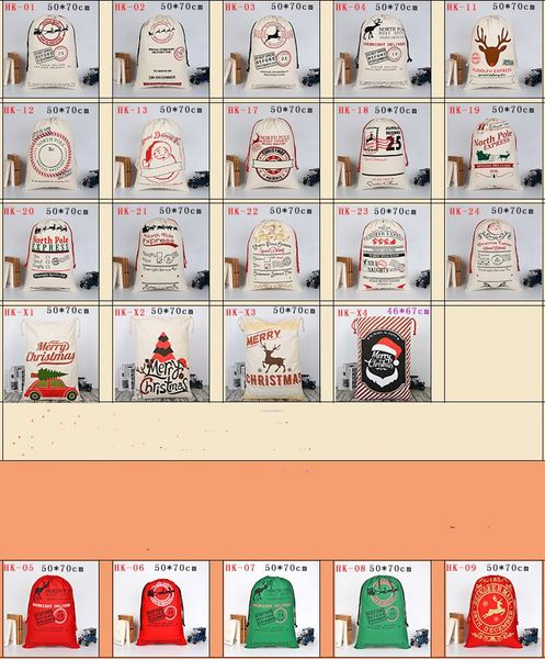 

24 tyle chri tma gift bag large organic heavy canva bag anta ack draw tring bag with reindeer anta clau ack bag for kid