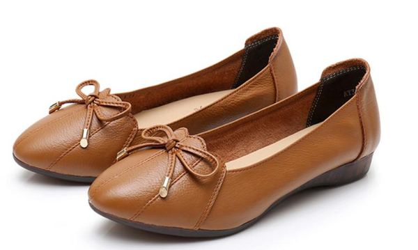 

women's shoes in spring and autumn slope heel round head bowknot @159, Black