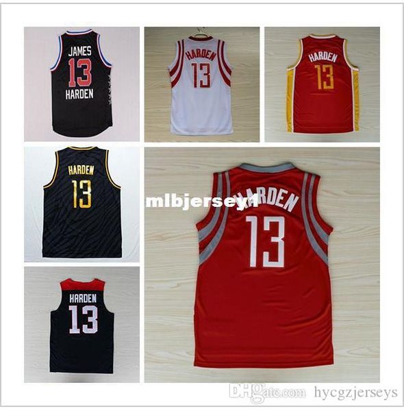 

#13 lj harden 12# dwight howard jersey, basketball jersey , vintage retro embroider ncaa college, Black;blue