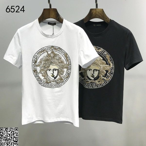 

2020 spring summer mens t shirts print short sleeve t-shirt 20191116-da4390#02170*44_6524, White