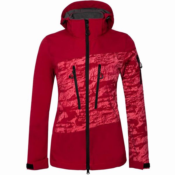 

women ski jackets hooded soft shell winter jacket waterproof windproof snowboard jacket female snowboarding skiing hiking sports