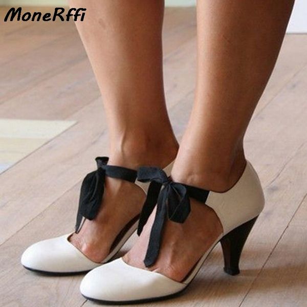 

monerffi retro women sandals wedge high heel sandals summer casual shoes lace-up roman style ladies shoes, Black