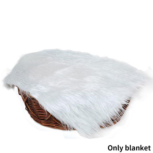 

outdoor artificial fur background swaddling comfortable newborn reusable solid pgraphy props mat wraps soft baby blanket