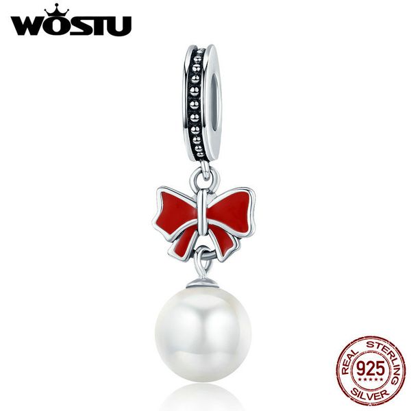 

wostu winter series 925 стерлингового серебра изысканный обаятельная гламурные bowknot бисера fit wst браслет подарка ювелирных изделий cqc2, Blue;slivery