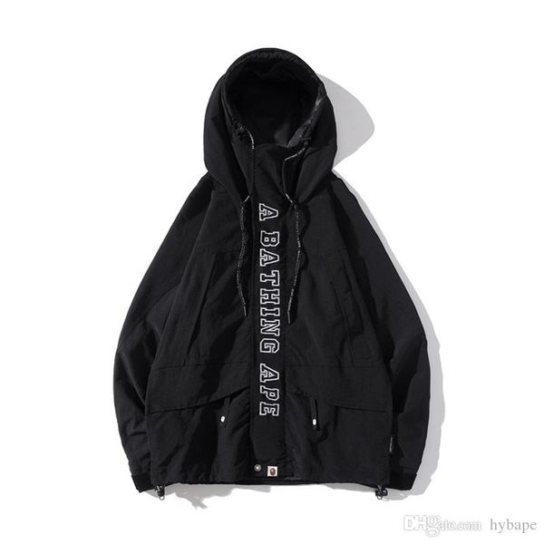 

новый стиль мужская личность хип-хоп черный повседневная куртка подросток повседневная вышитая бейсбольная униформа куртка осень зима, Black;brown