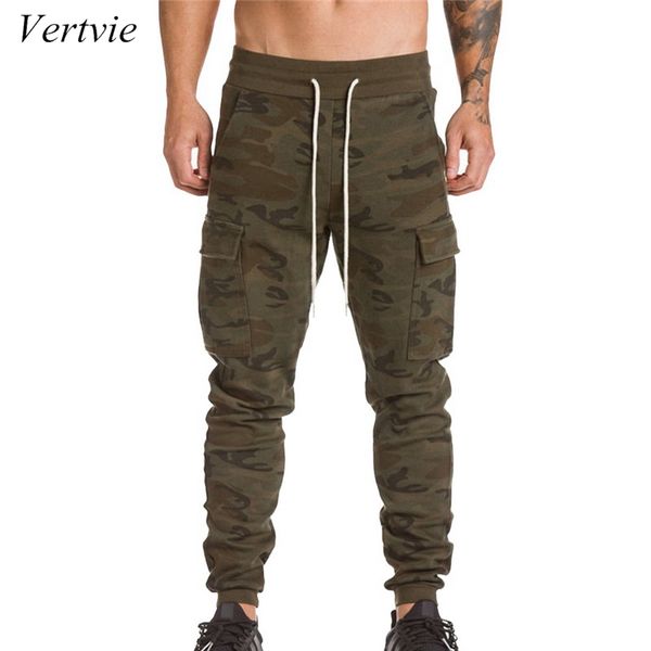

vertvie 2019 men running pants pocket hip hop harem pant sweatpants gym fitness mens joggers athleisure men's trouser cotton, Black;blue