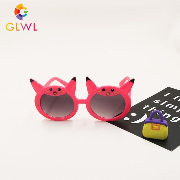 

sunglasses kids 2020 new cartoon sun glasses girls boys fashion children eyeware baby girl cute shades new arrivals jzpsj, Blue