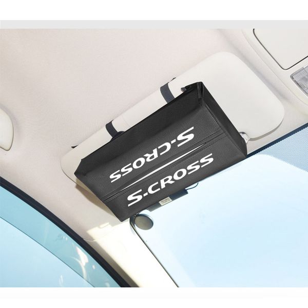 

car napkin holder for scross car tissue box hanging creative napkin storage bag