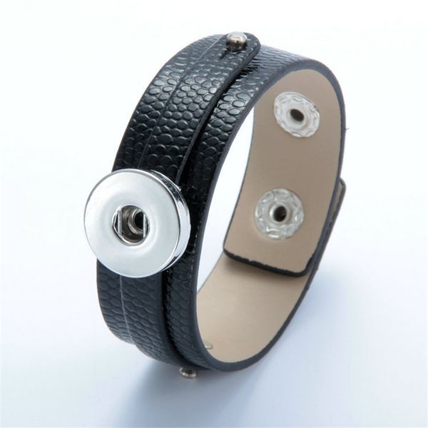 

interchangeable 18mm snap jewelry noosa snap chunks jewelry ginger snaps jewelry leather charm bracelets fashion adjustable bangle, Golden;silver