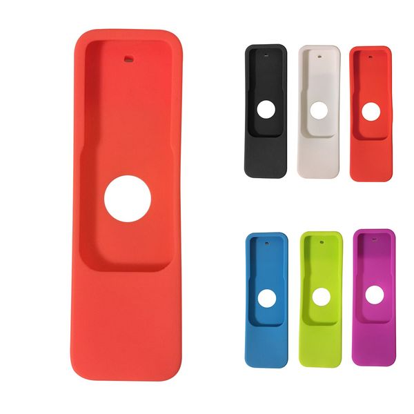 

storage accessories bag soft home anti fall simple silicone solid protective case organizer remote control cover for apple tv 4