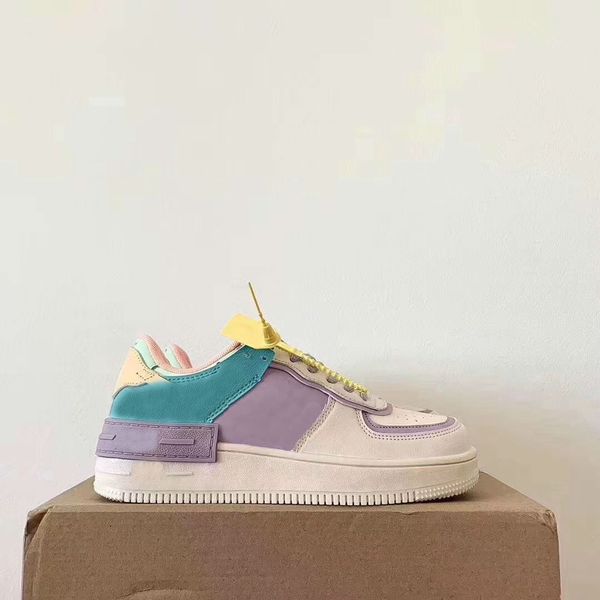 

модные роскошные дизайнерские женские туфли белая обувь многоцветная тень тропический твист повседневная платформа кроссовки 1 спортивные кр, Black