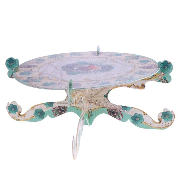 

pretty paper flower cake stand assemble cupcake stand dessert holder decor