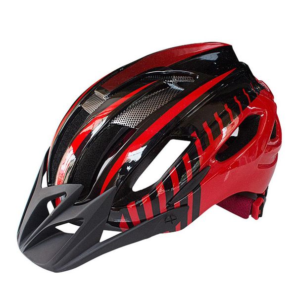 

new riding helmet professional bicycle safety helmet with flash light integrated safety 2020
