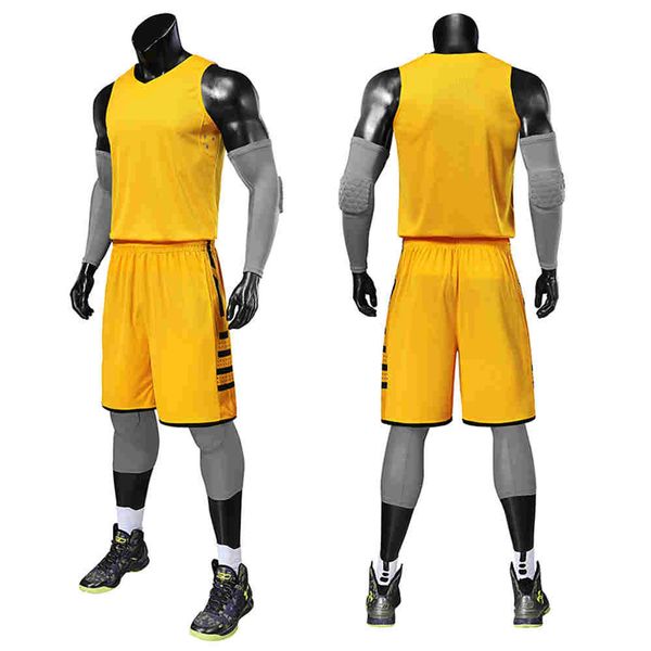 

2020 new custom basketball jersey mens embroidery logos 100% stitched basketball sets 144, Black;red